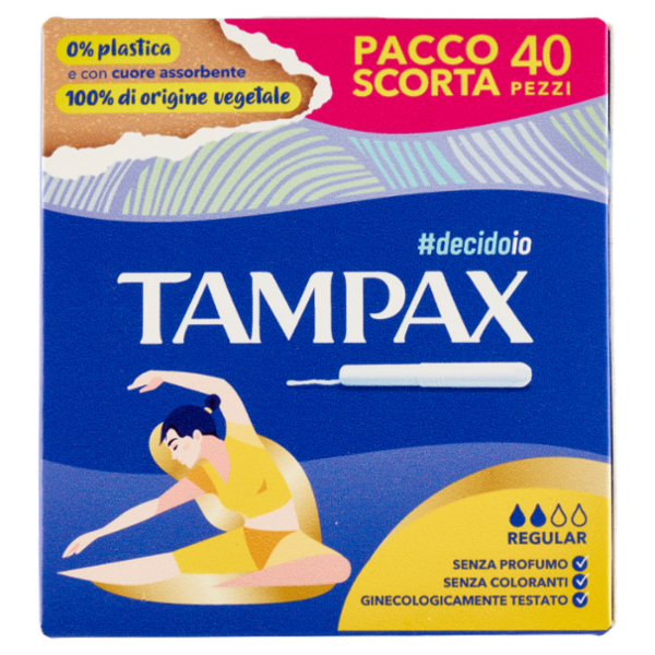 Tampax Regular 40 pz