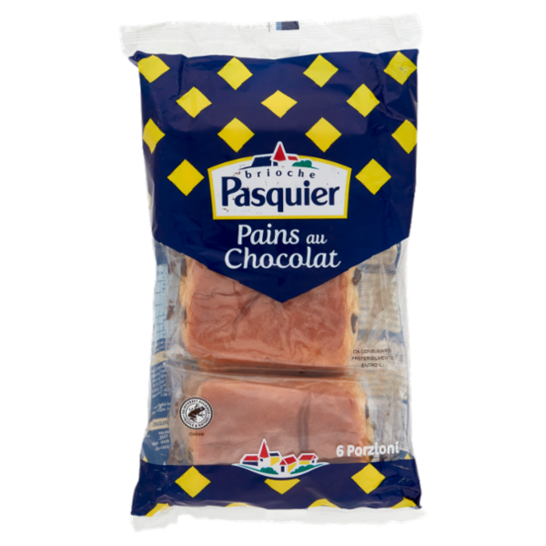 Brioche Pasquier Pains au Chocolat 6 x 45 g