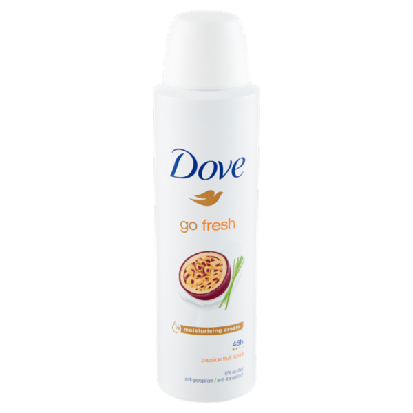 Dove go fresh passin fruit scent anti-perspirant 150 ml