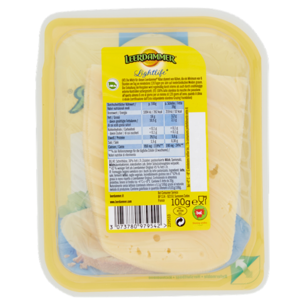 Leerdammer Lightlife formaggio a fette 5 x 20g