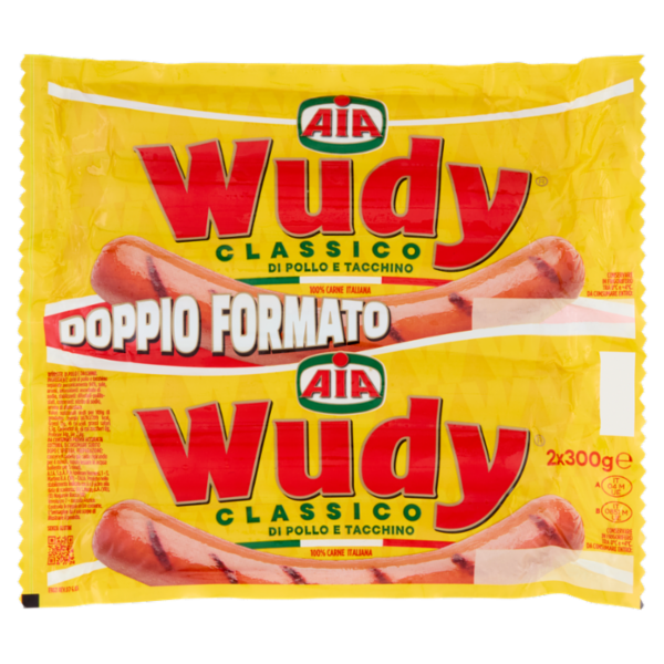 Aia Wudy Classico di Pollo e Tacchino 2 x 300 g
