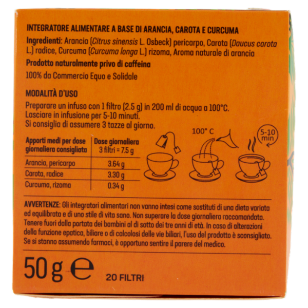 altromercato Tisana Benessere 20 x 2.5 g