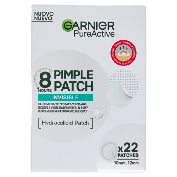 Garnier PureActive 8 Hours Pimple Patch Invisible 22 pz