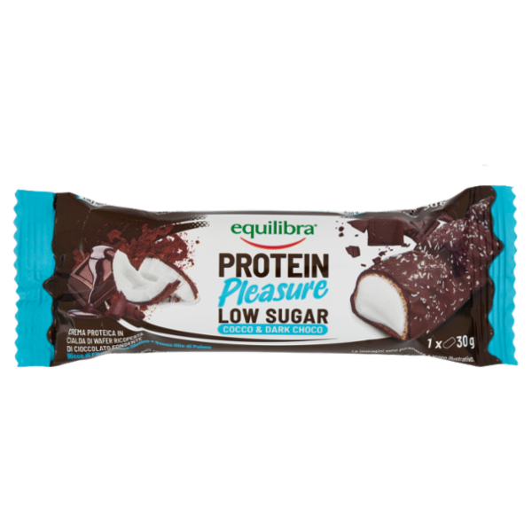 equilibra Protein Pleasure Low Sugar Cocco e Dark Choco 30 g