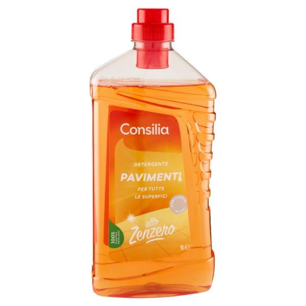 Consilia Detergente per Pavimenti allo Zenzero 1 L