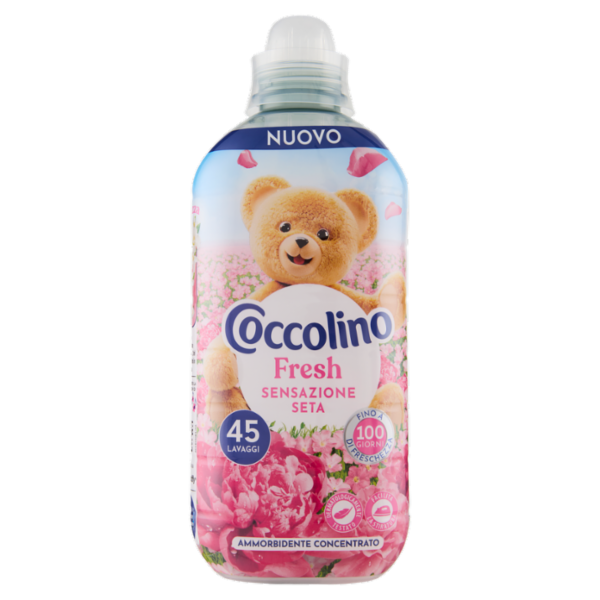 Coccolino Ammorbidente Concentrato Fresh Sensazione Seta 45 Lavaggi 952 ml