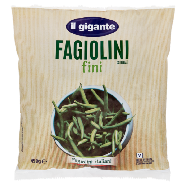 IL GIGANTE Fagiolini fini Surgelati 450 g