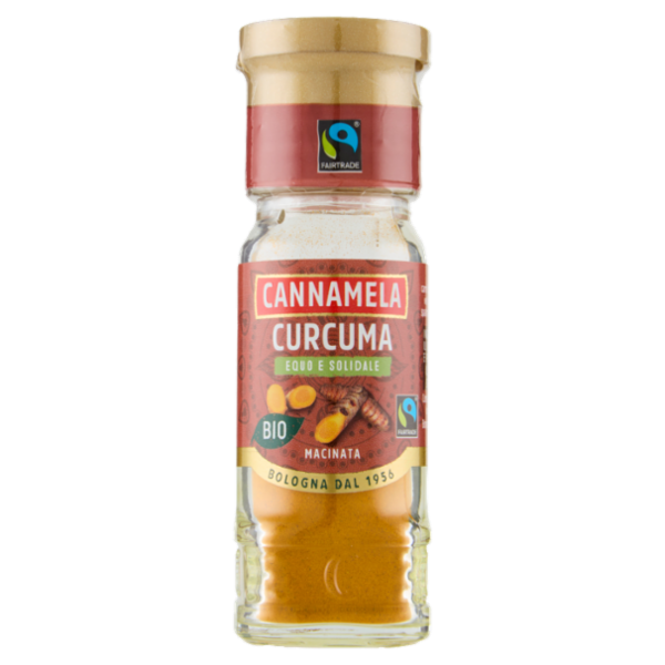 Cannamela Equo e Solidale Curcuma Macinata Bio 18 g