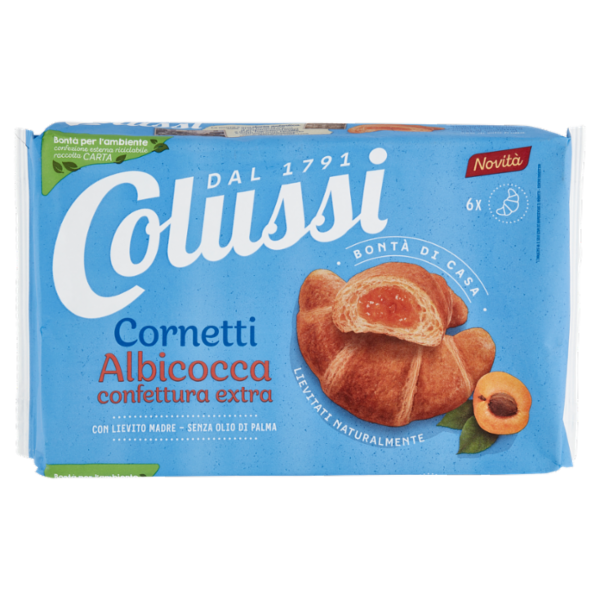 Colussi Cornetti Albicocca confettura extra 290 g