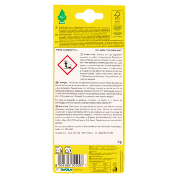Arbre Magique Profumo per auto Pino 5 g