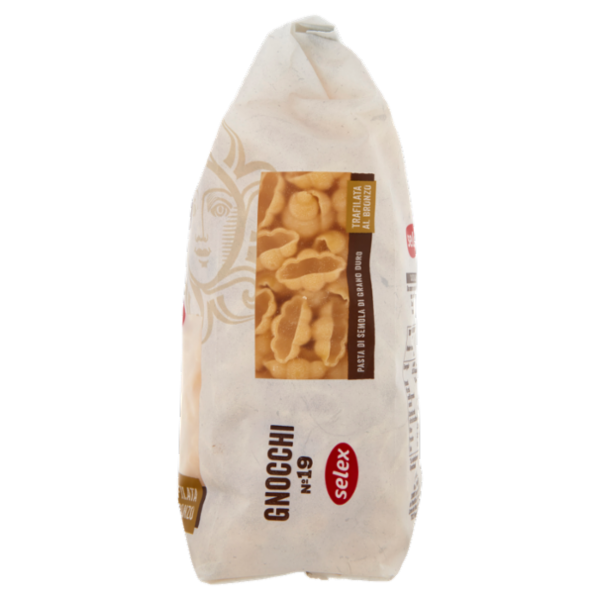 Selex Pasta di Semola Trafilata al Bronzo Gnocchi 500 g