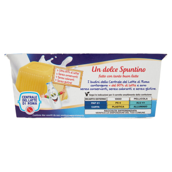 Centrale del Latte di Roma Budino al Caramello 2 x 100 g