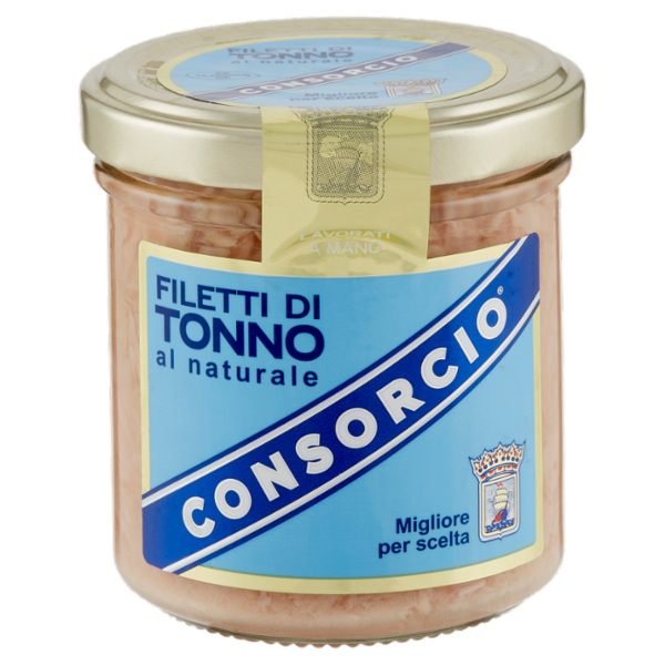Consorcio Filetti di Tonno al naturale 150 g