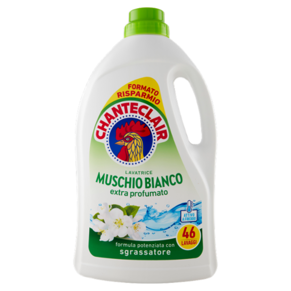 Chanteclair Lavatrice Muschio Bianco 2070 ml
