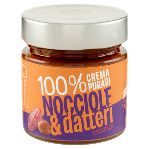 Euro Company 100% Crema Pura di Nocciole & datteri 175 g