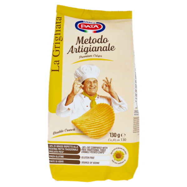 Pata la Grigliata Metodo Artigianale Double Crunch 130 g
