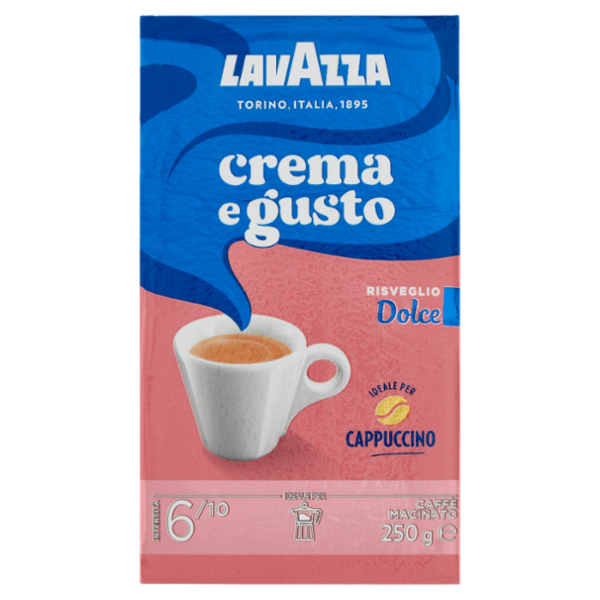 Lavazza crema e gusto Dolce Caffè Macinato 250 g