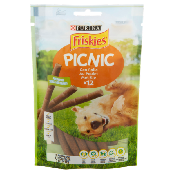 PURINA FRISKIES Picnic Pollo 12 sticks 100 g