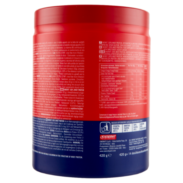 Enervit 100 % Whey Protein Cocoa 420 g