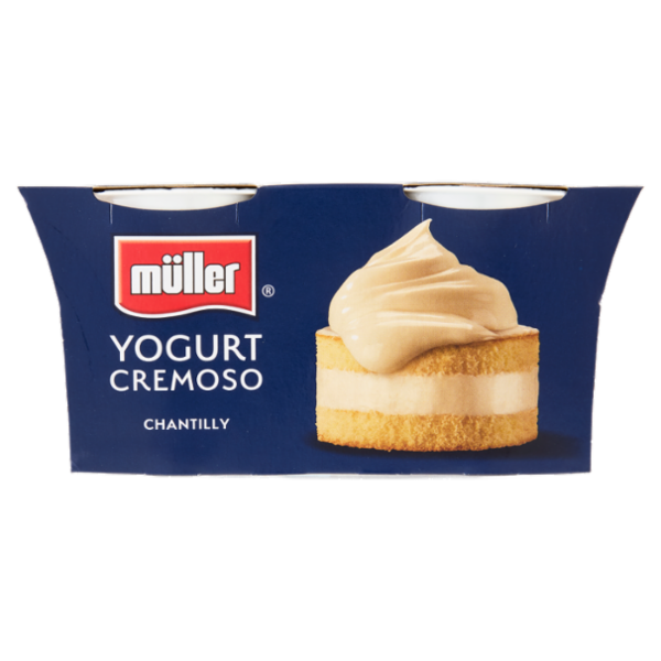 müller Yogurt Cremoso Chantilly 2 x 125 g