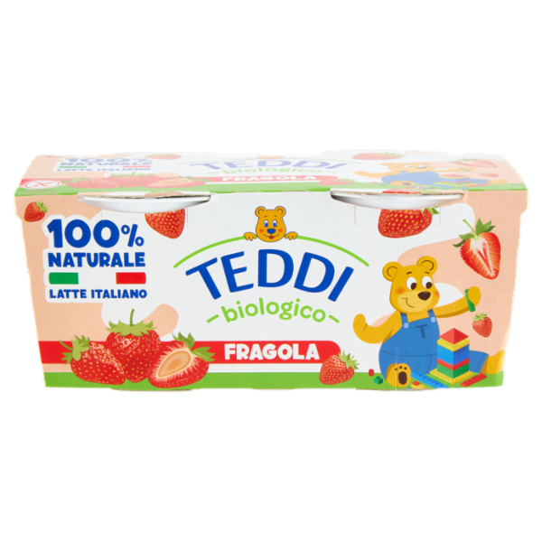 Teddi biologico Fragola 2 x 115 g