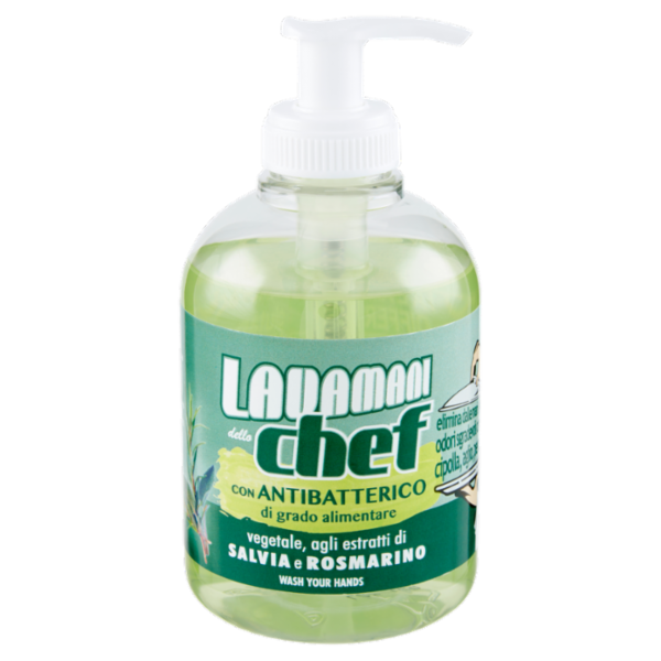 Lavamani dello chef con Antibatterico di grado alimentare 300 ml