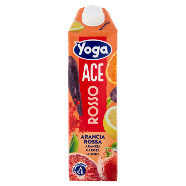 Yoga ACE Rosso Arancia Rossa Arancia Carota Limone 1000 ml