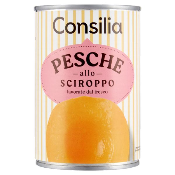 Consilia Pesche allo Sciroppo 411 g