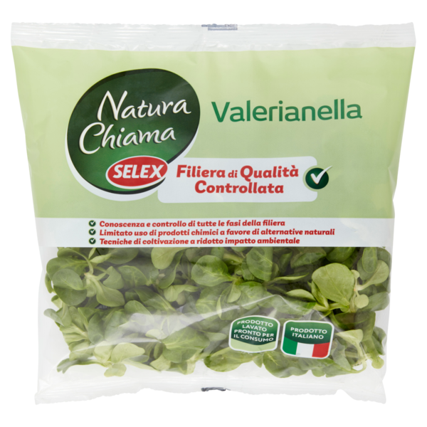 Selex Natura Chiama Valerianella Lavata e Pronta per il Consumo 80 g