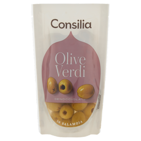 Consilia Olive Verdi Denocciolate in Salamoia 180 g