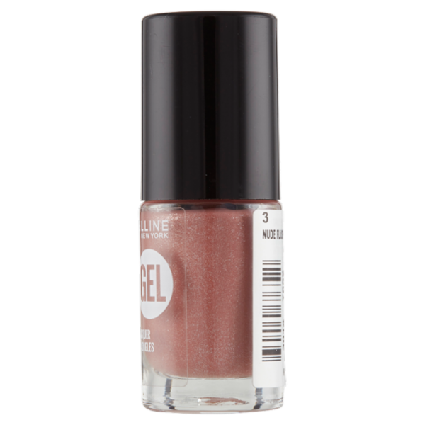 Maybelline New York Fast Gel Smalto Effetto Gel Asciugatura Veloce, 3 Nude Flush, 7 ml