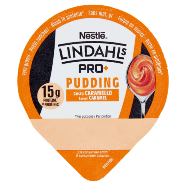 LINDAHLS Pro+ Pudding Gusto Caramello 150 g