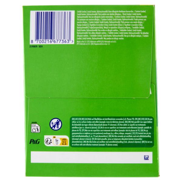 Swiffer Panni Catturapolvere per Scopa Swiffer Profumo Fresco e Pulito - Ricarica 36 Panni