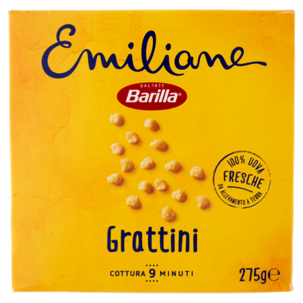 Barilla Emiliane Grattini Pasta all'Uovo 275g