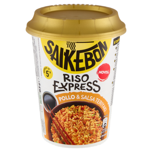 Saikebon Riso Express Pollo & Salsa Teriyaki 83 g