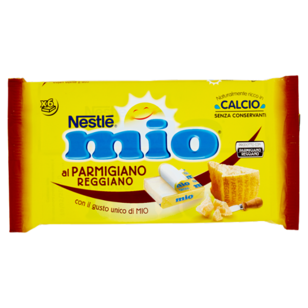 NESTLÉ MIO Formaggino Parmigiano Reggiano (6 formaggini) 125g