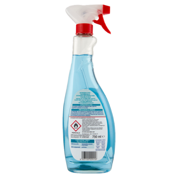 Selex Casa Bella Detergente per Vetri con Ammoniaca 750 ml