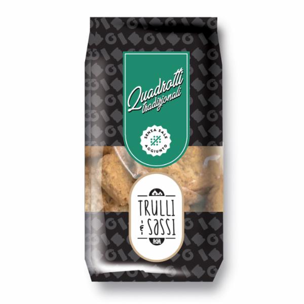 Trulli & Sassi Quadrotti Classici Senza Sale Aggiunto 200 G