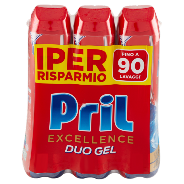 PRIL Excellence Duo Gel Limone 3x540ml