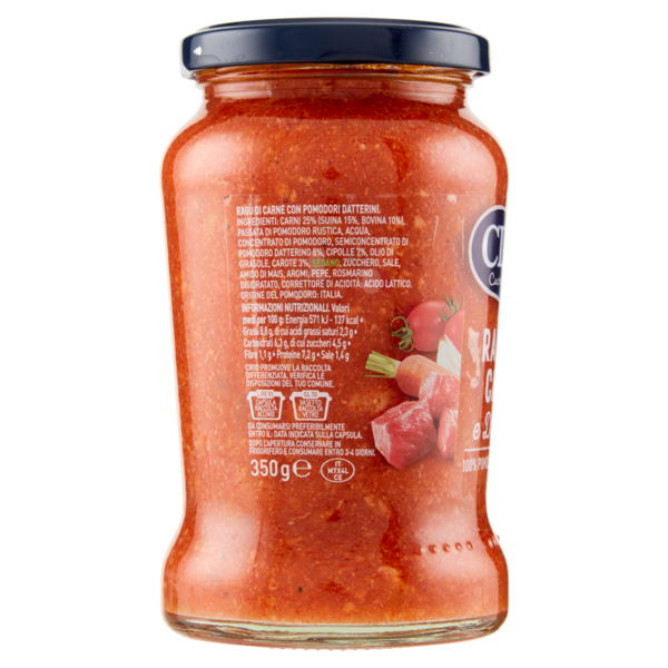 Cirio Ragù di Carne e Datterini 350 g
