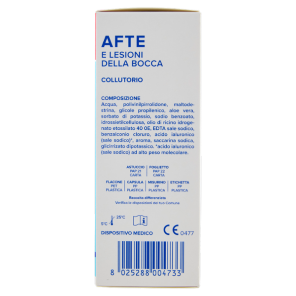 Alovex Afte e Lesioni della Bocca Collutorio 120 ml