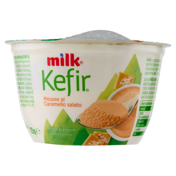 Milk Kefir Mousse al Caramello salato 125 g