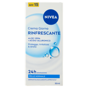 Nivea Crema Giorno Rinfrescante SPF 15 Pelle Normale 50 Ml