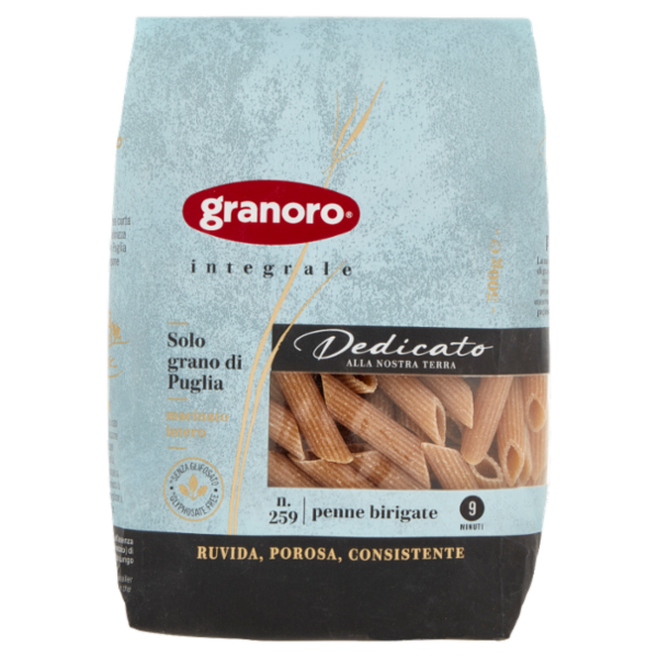 granoro Dedicato integrale n.259 penne birigate 500 g