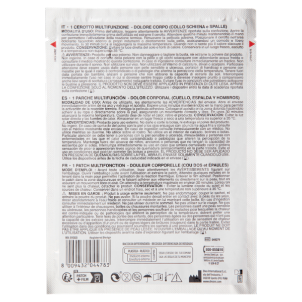 ThermoTherapy Dolore Corpo Collo - Schiena - Spalle Cerotto Multifunzione 1 pz
