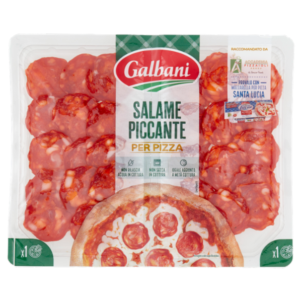 Galbani Salame Piccante per Pizza 2 x 40 g