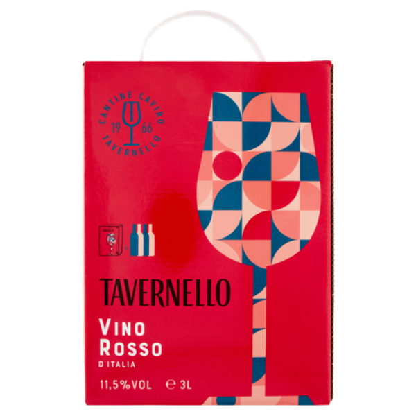 Tavernello Vino Rosso d'Italia 3 L