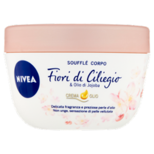 Nivea Soufflé Corpo Fiori Di Ciliegio & Olio Di Jojoba Crema Olio 200 Ml