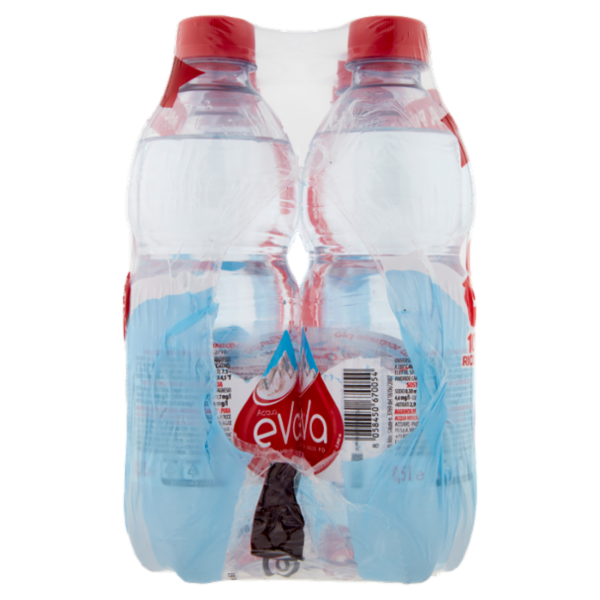 Acqua eva Rocce Azzurre Frizzante 6 x 0,5 L