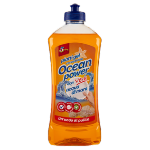 Super5 Piatti Gel Concentrato Ocean Power Fragranza Corallo 900 Ml